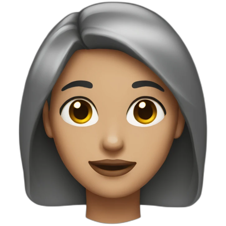 woman with heart eyes and blushing emoji