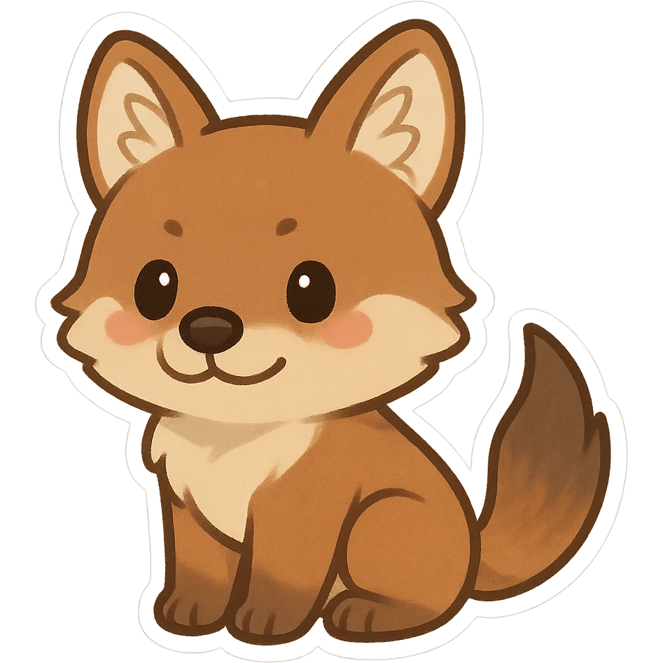 dhole emoji