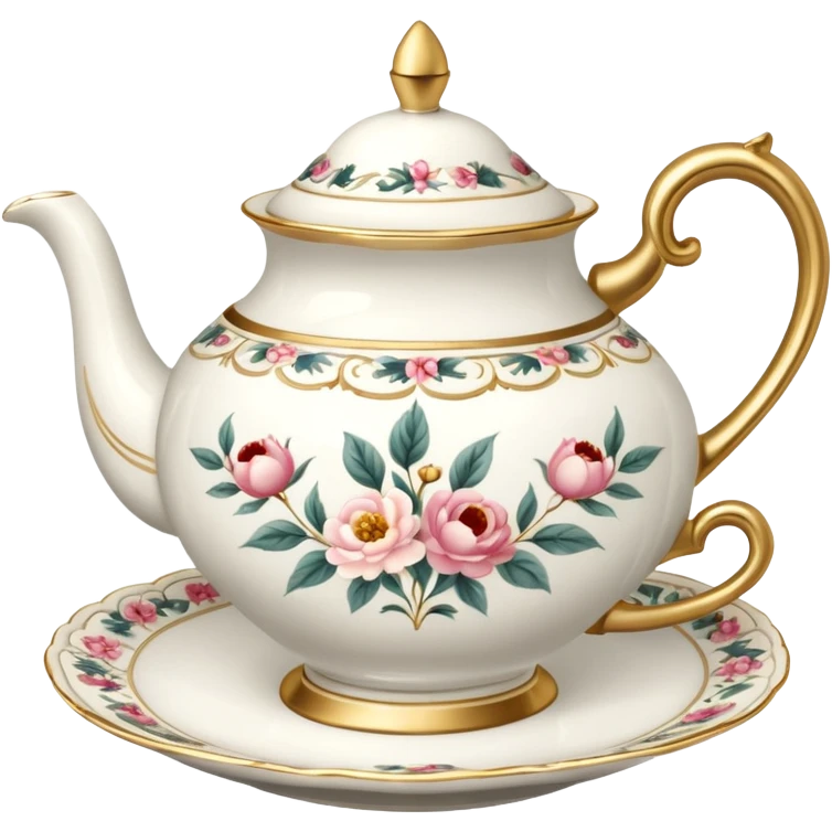 high tea set emoji