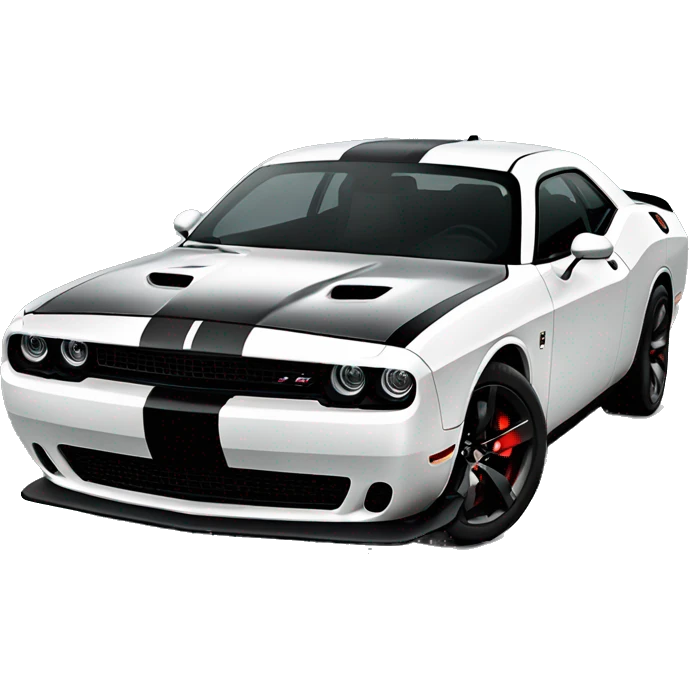 Dodge challenger SRT hellcat  emoji