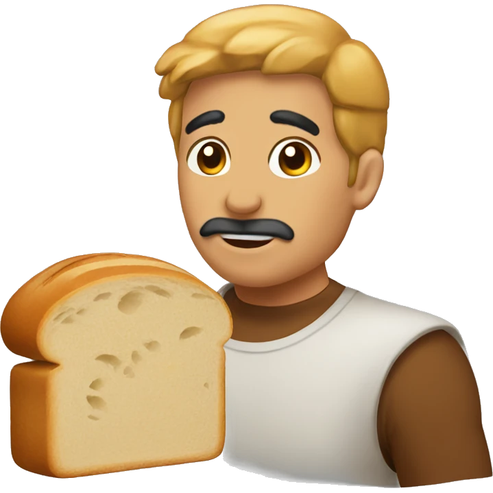 Autumn bread loaf emoji