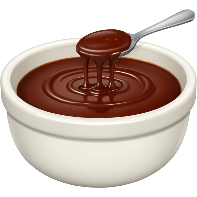 bowl of dark sauce emoji