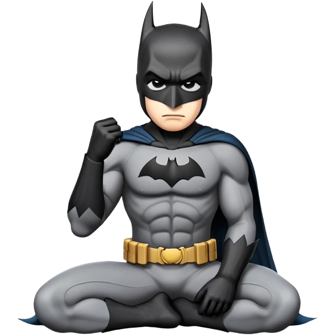 Batman begging emoji
