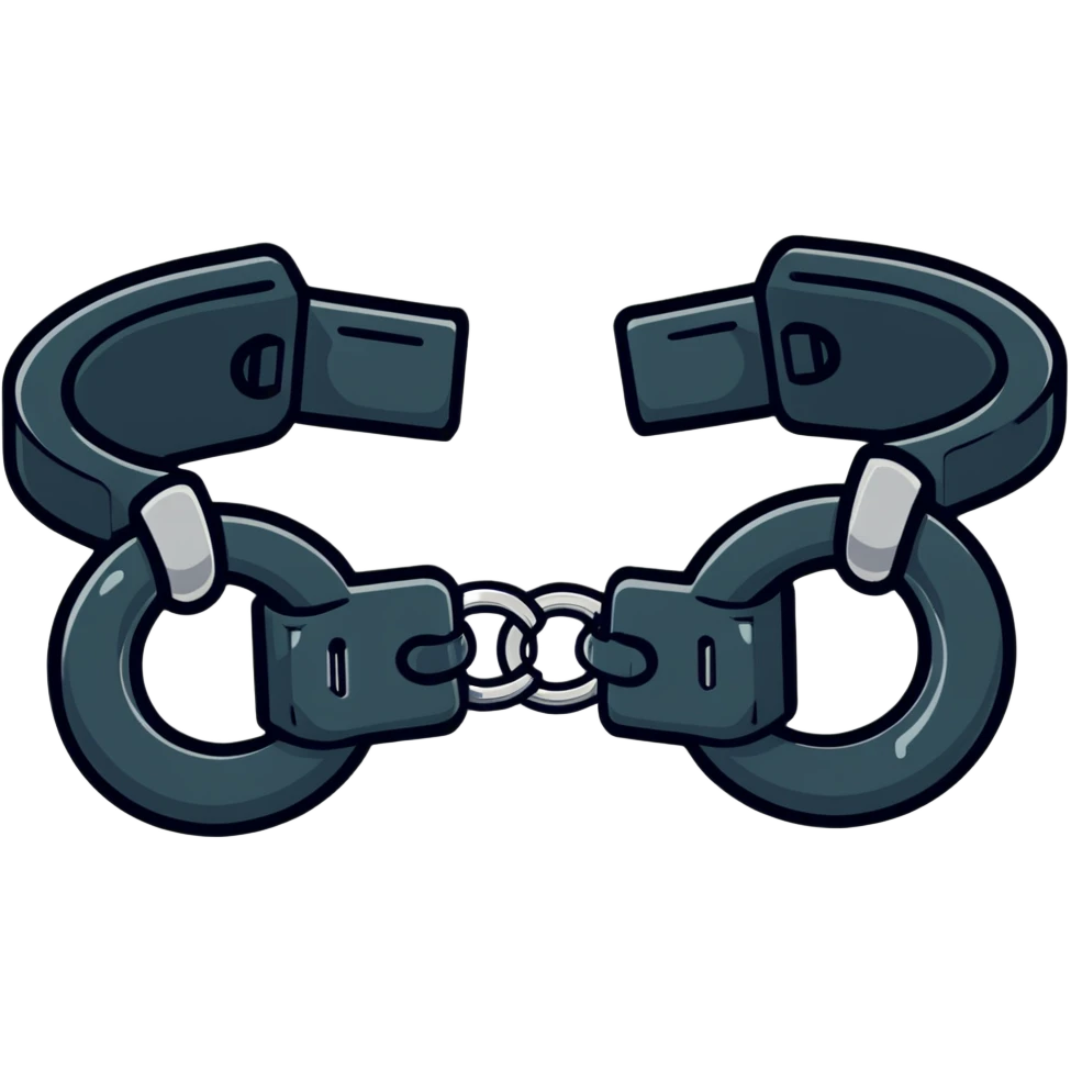 handcuffs emoji