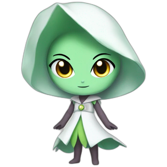 Gardevoir chibi emoji