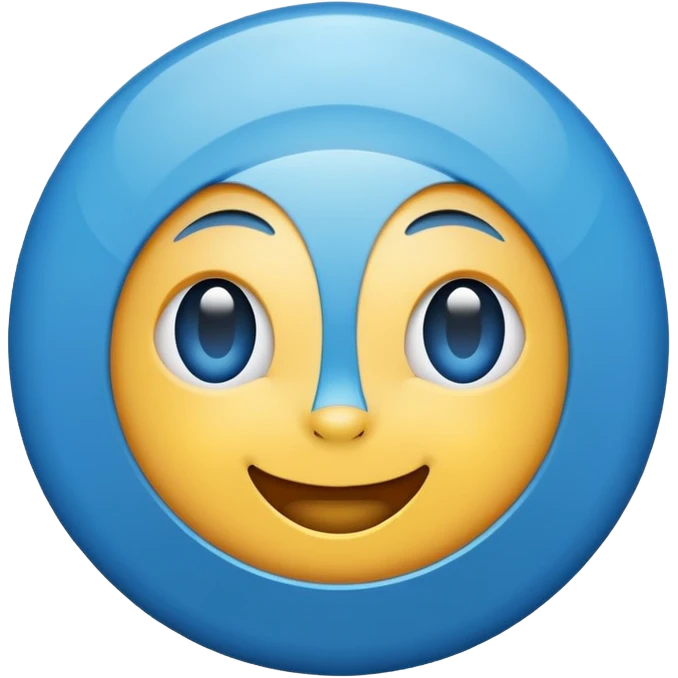 Blue tick emoji