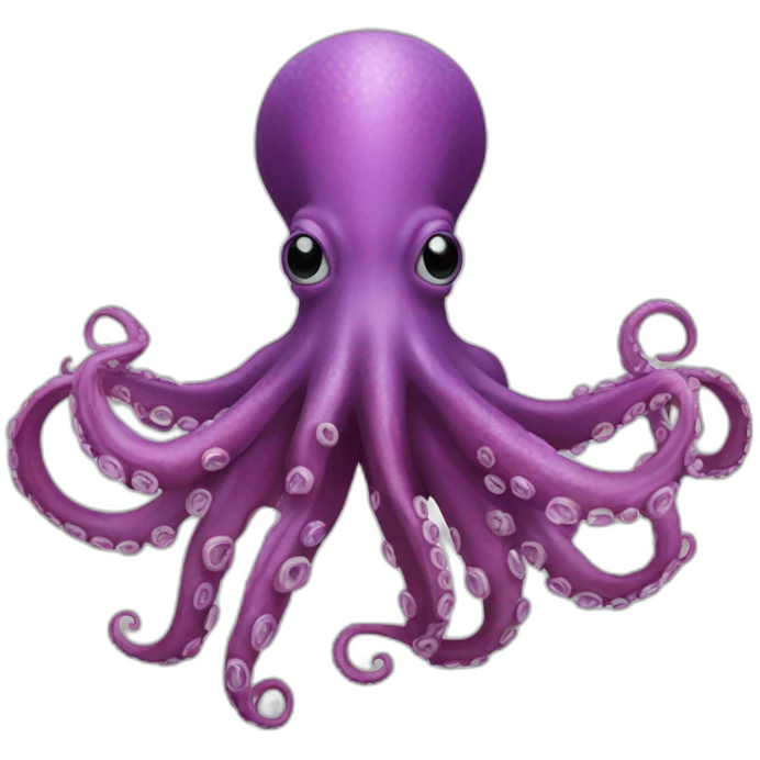 Octopus roi emoji