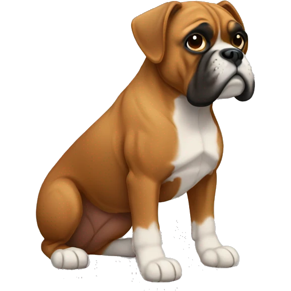 Boxer pei  emoji