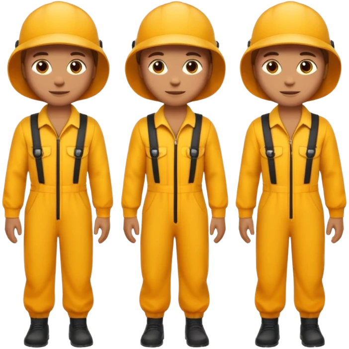 Erstelle mir einen Fallschirmspringer im emoji style emoji