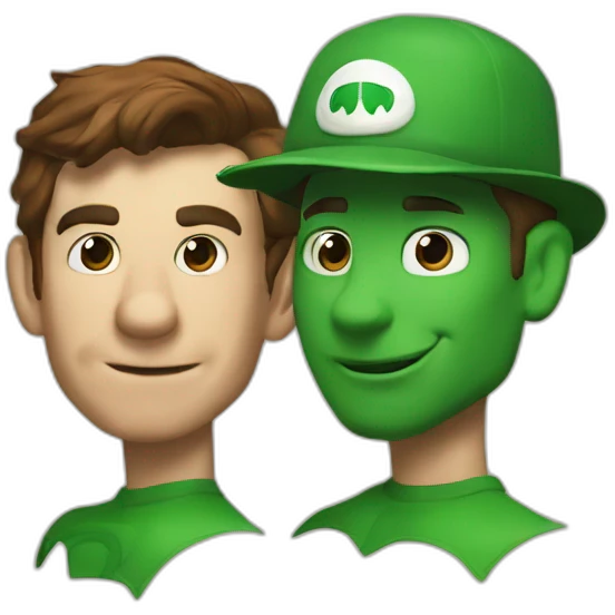 Spider-Man et Luigi emoji