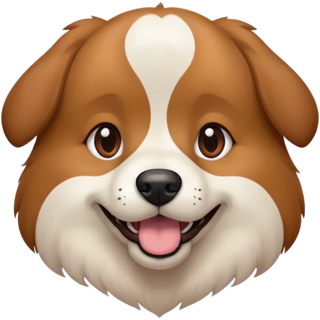 Panting dog ￼ emoji