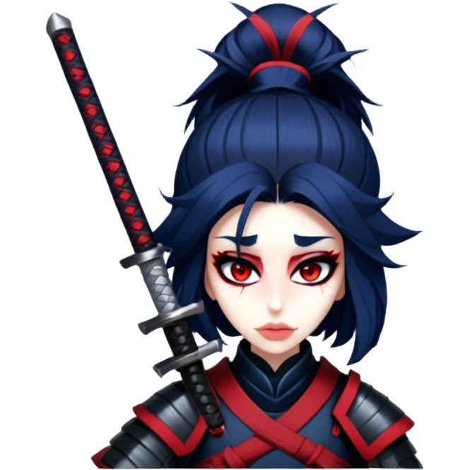 Fierce Samurai emoji