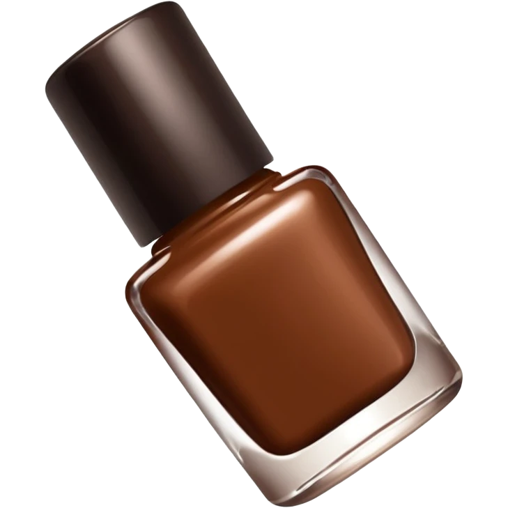 brown nail polish emoji