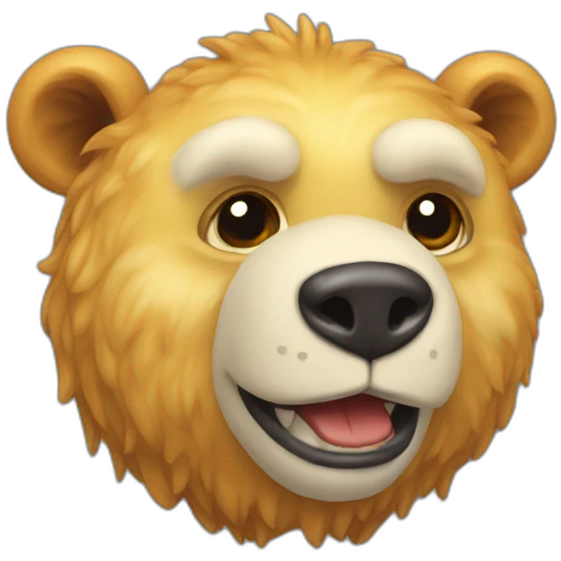 Ours mangeant du miel emoji