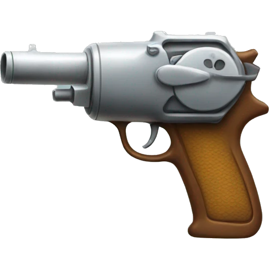T-Shirt gun emoji