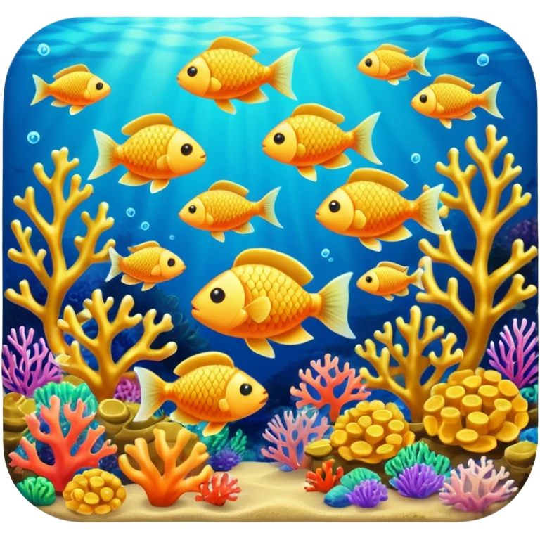 Coral Reef Treasure emoji