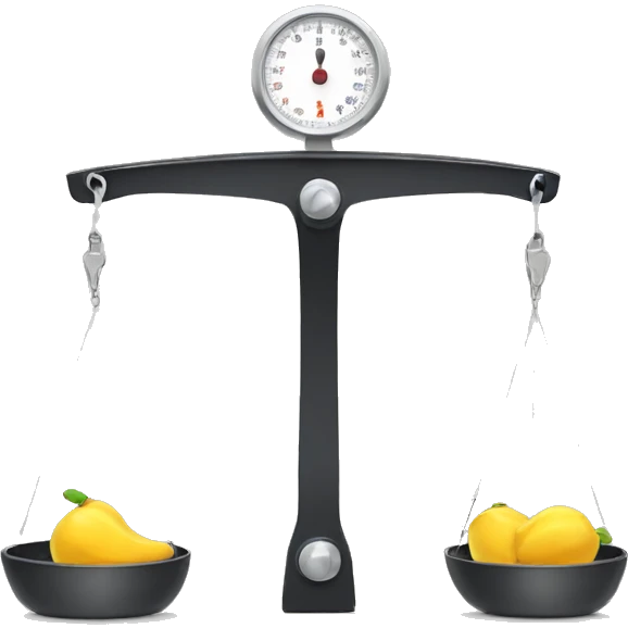 Body weight scale emoji