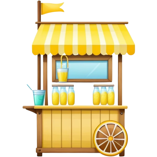Lemonade stand emoji