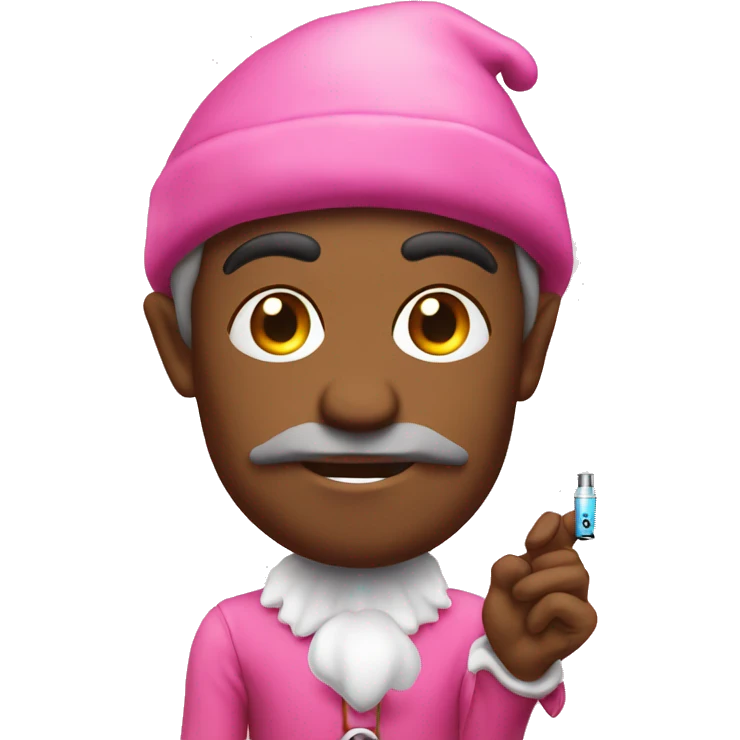 pink elf bar vape  emoji
