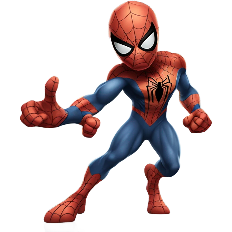 Mad spiderman emoji