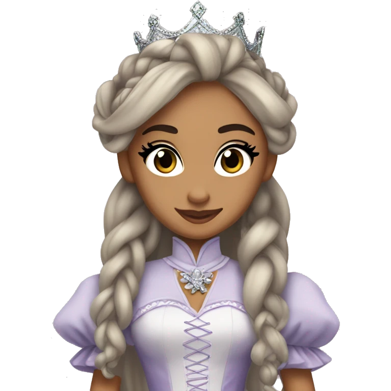 ariana grande princesa em wicked emoji