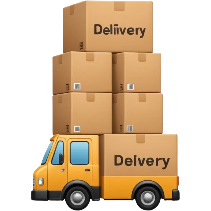 create a realistic emoji showing a express company emoji