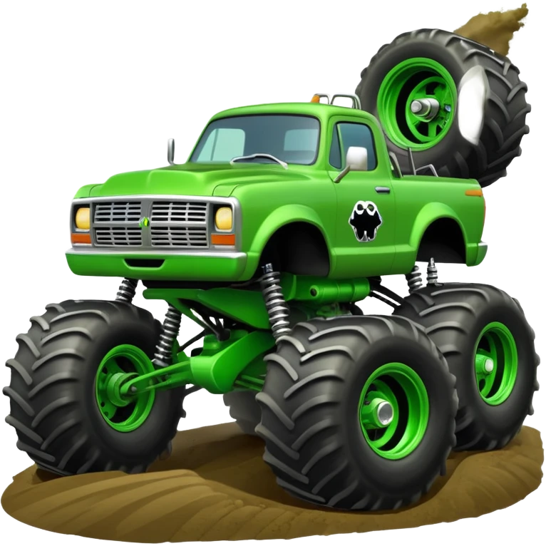 Grave Digger best view  emoji