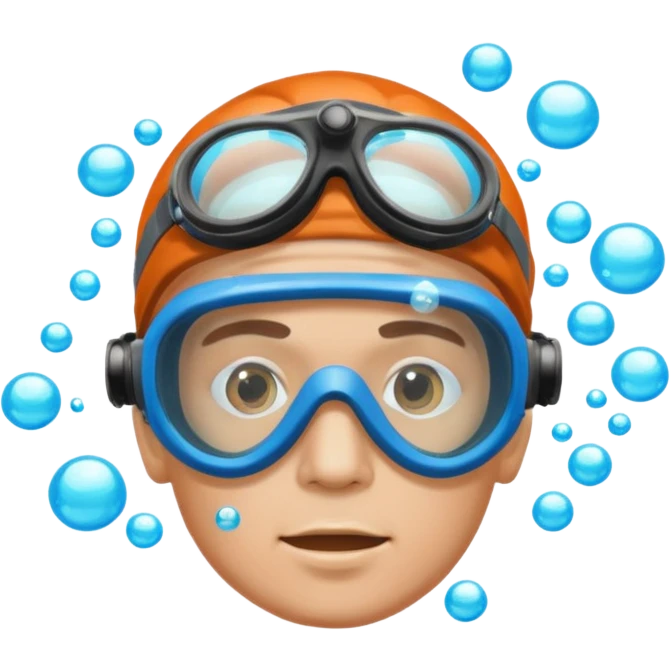 Underwater man emoji