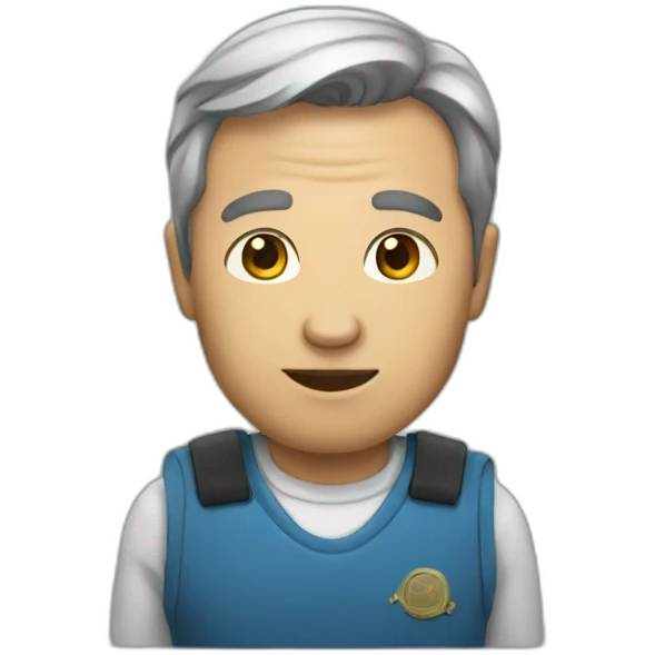 Un homme qui prie emoji