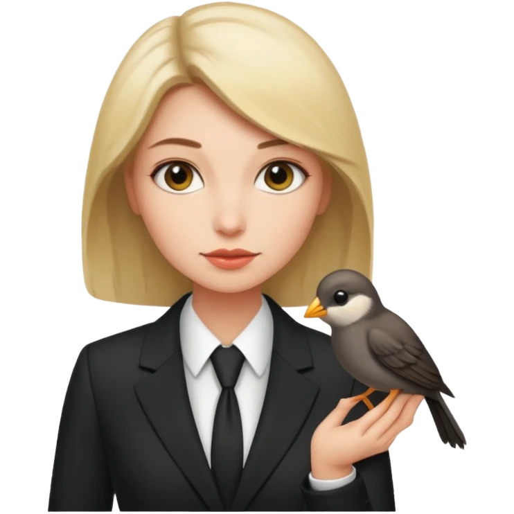 Secretary 
bird emoji