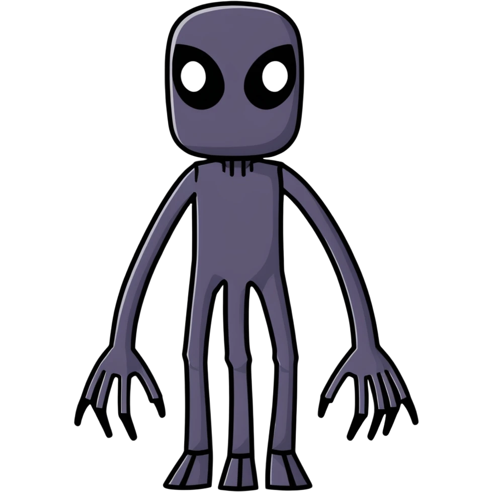 Minecraft Enderman emoji
