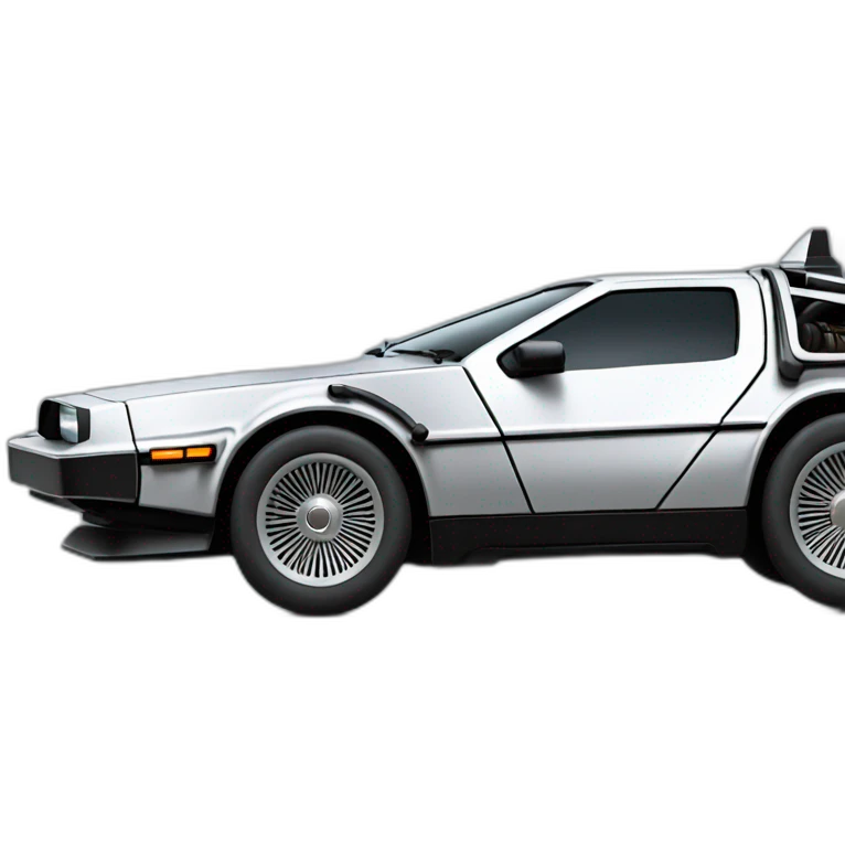 delorean emoji