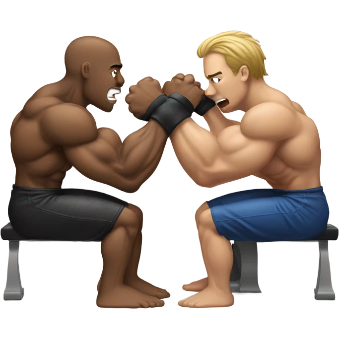 Armwrestling competition emoji
