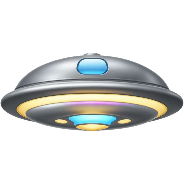 classic flying saucer emoji