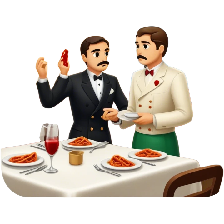 1942 murder in an italian restaurant emoji