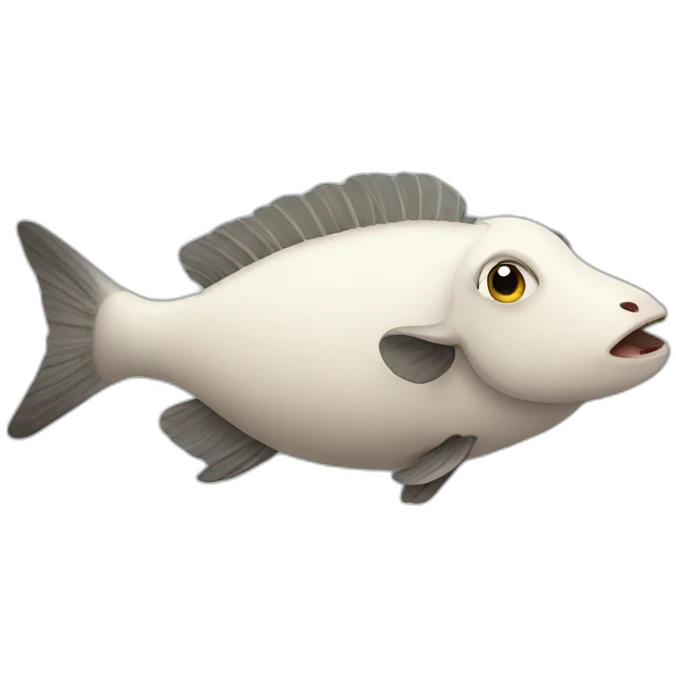 sheep-fish emoji