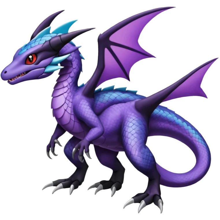 Noivern-Salandit-Latios-Fakémon-hybrid-creature (full body)  emoji