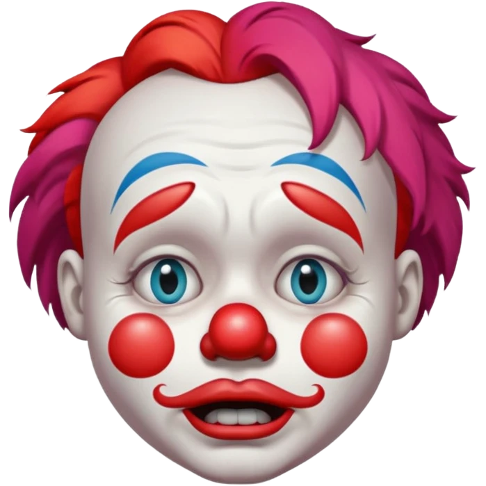 clown crying emoji