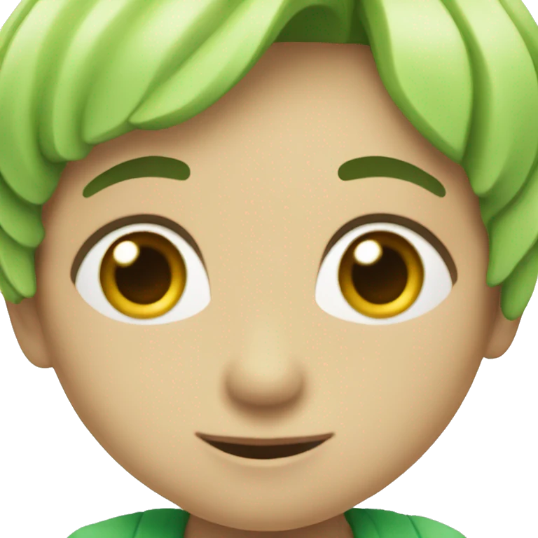 Corazón verde agua emoji