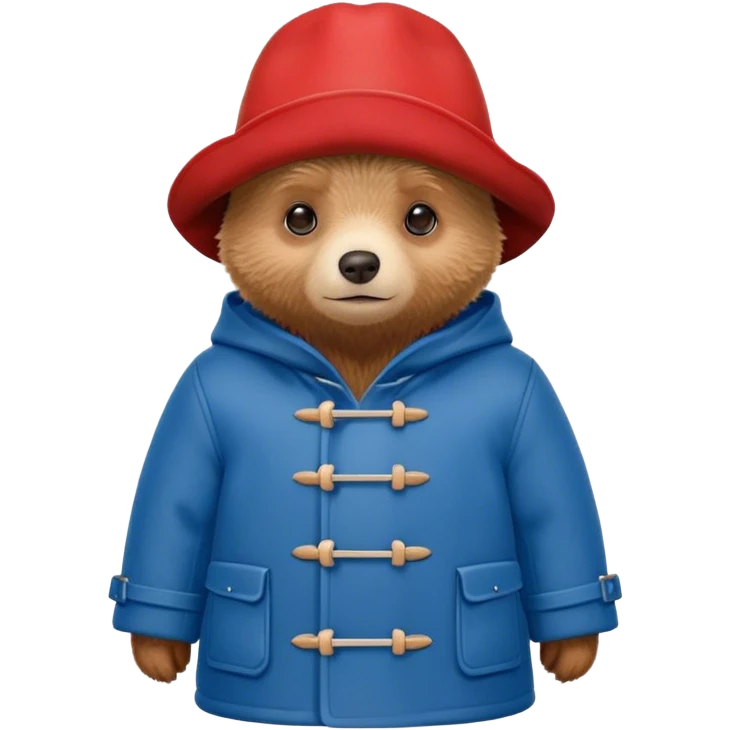 Paddington bear emoji