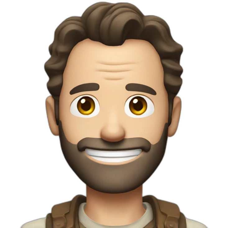 Rick grimes smiling emoji
