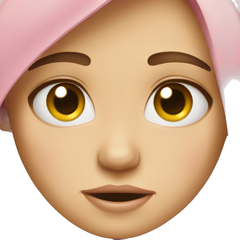 Girl cry emoji