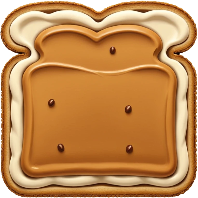 bread with biscoff emoji