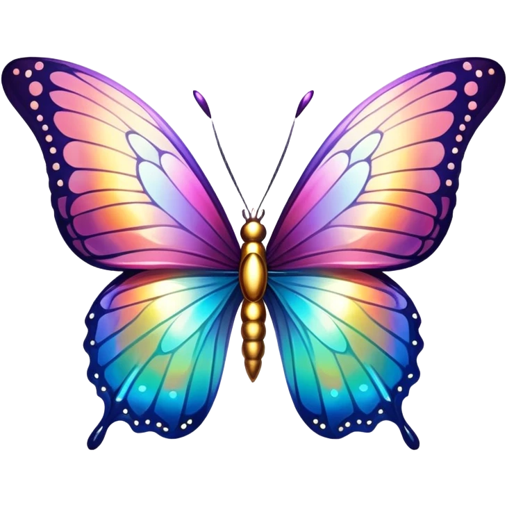 Divine Holy Glorious Shiny Sparkly Butterfly emoji
