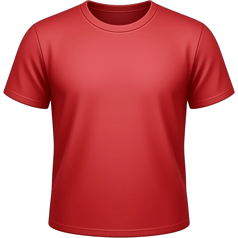Camiseta roja emoji