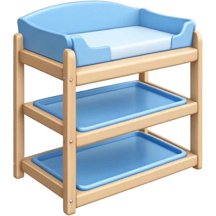 Blue baby changing table emoji
