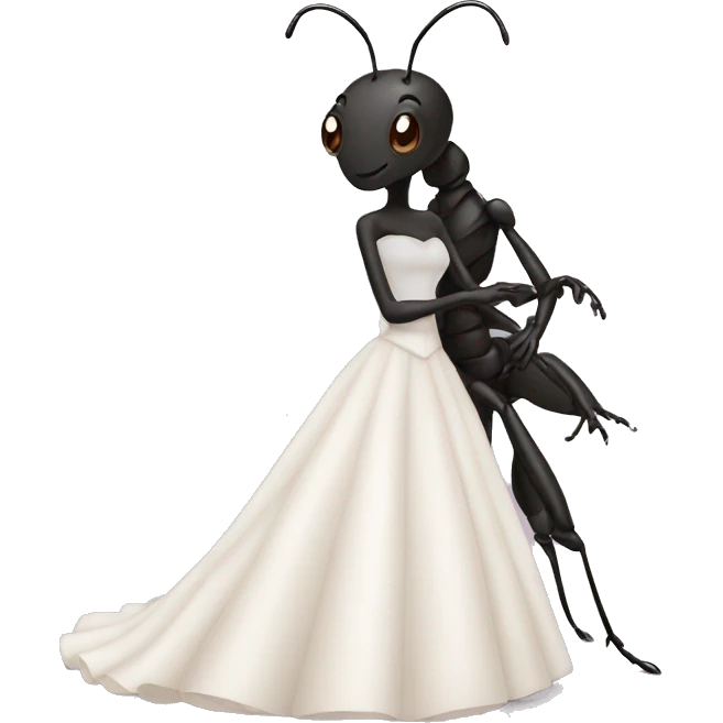 Ant, married emoji