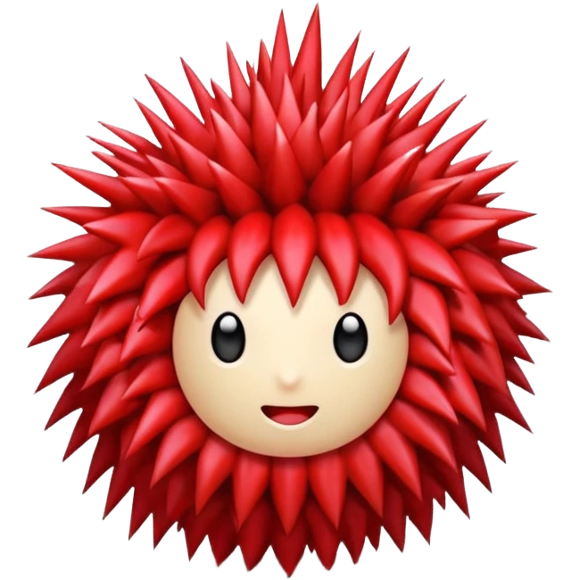 Rambutan emoji