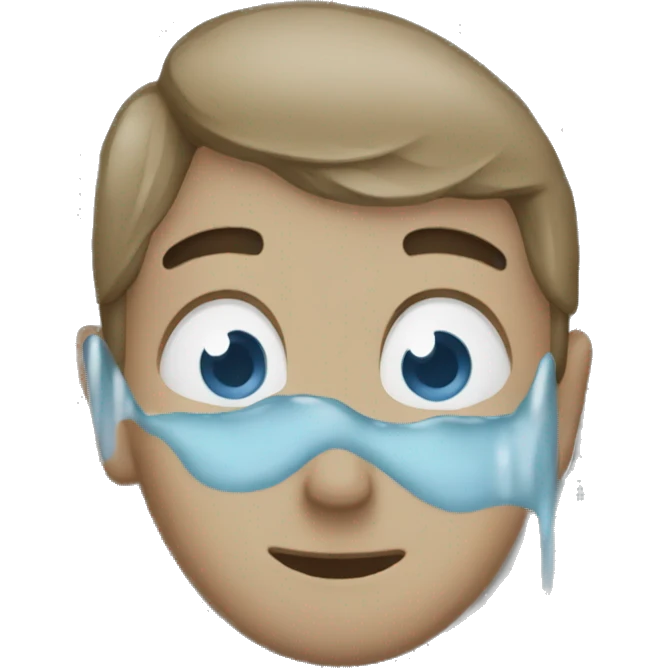 Watered back  emoji