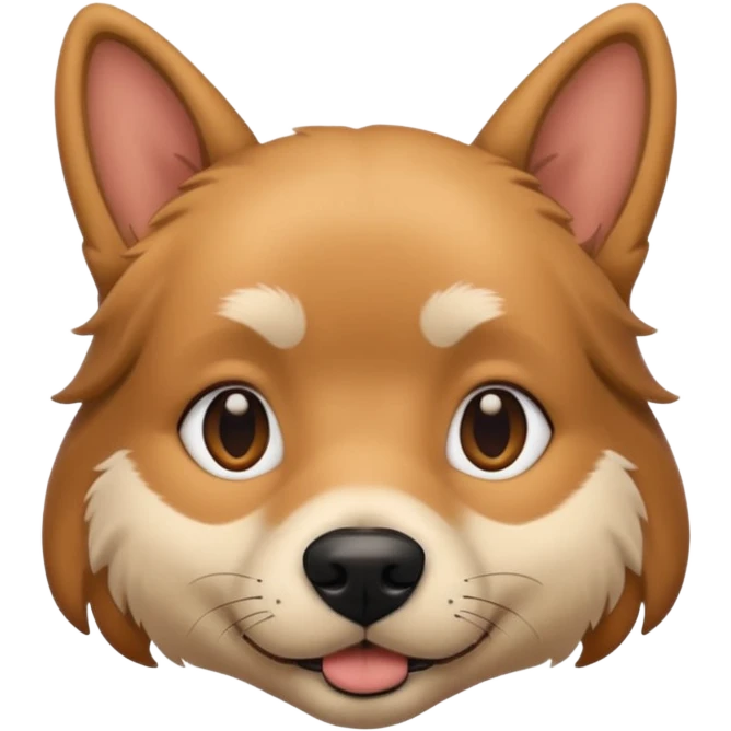 Human dog hybrid emoji